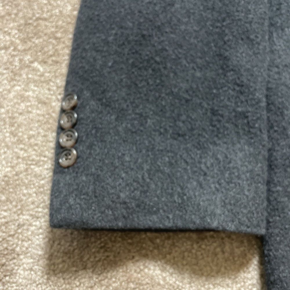 Cashmere Mans Gray Jacket 46R Business Work Blazer Joseph & Lyman Bloomingdale’s - Picture 5 of 16